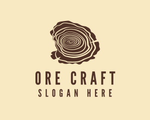 Wood Timber Craft logo design