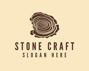 Wood Timber Craft logo design