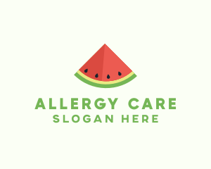 Fresh Watermelon Fruit logo design