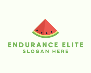 Fresh Watermelon Fruit logo design