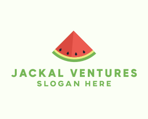 Fresh Watermelon Fruit logo design