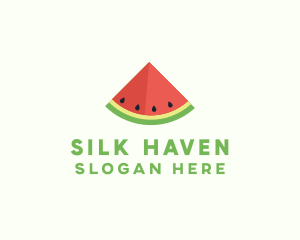 Fresh Watermelon Fruit logo design