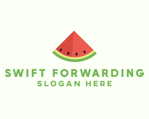 Fresh Watermelon Fruit logo design