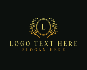 Fashion - High End Floral Spa logo design