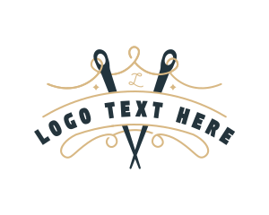 Embroider - Needle Thread Stitching logo design