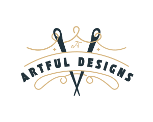 Needle Thread Stitching logo design