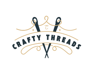 Needle Thread Stitching logo design