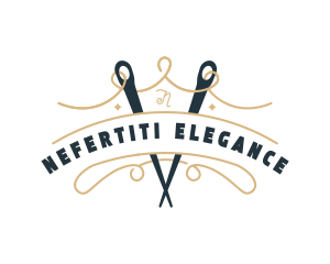 Needle Thread Stitching logo design