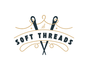 Needle Thread Stitching logo design