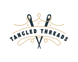 Needle Thread Stitching logo design