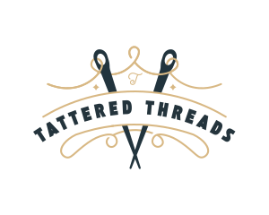 Needle Thread Stitching logo design