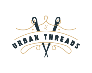 Needle Thread Stitching logo design