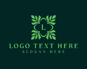 Nature Leaves Gardening Logo