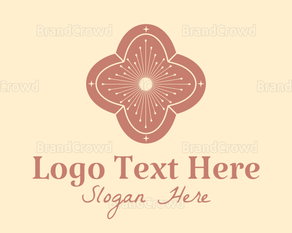 Cosmic Flower Petal Logo