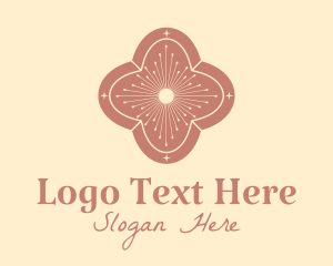Bloom - Cosmic Flower Petal logo design