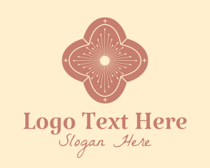 Cosmic Flower Petal  Logo