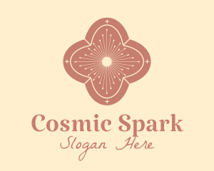 Cosmic Flower Petal  logo design