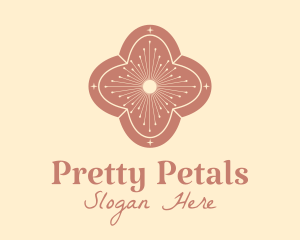 Cosmic Flower Petal  logo design