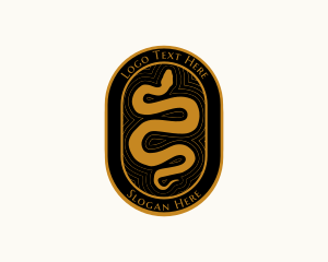 Snake Serpent Venom Logo