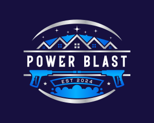 Power Washer Maintenance logo design