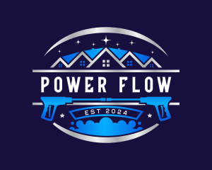 Power Washer Maintenance logo design