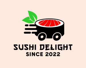 Express Sushi Delivery  logo design