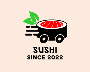 Express Sushi Delivery  logo design