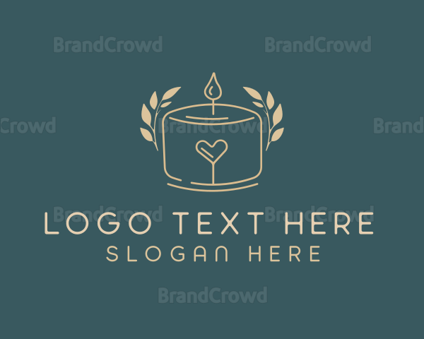 Scented Candle Decor Logo