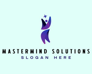 Master - Team Leader Star logo design