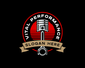 Performance - Auto Piston Performance logo design