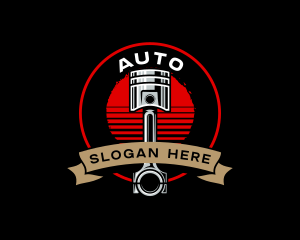 Auto Piston Performance logo design
