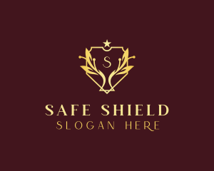 Regal Shield Monarch logo design