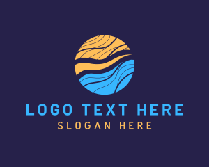 Business Wave Brand Logo