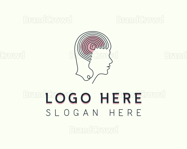 Mental Health Psychologist Logo