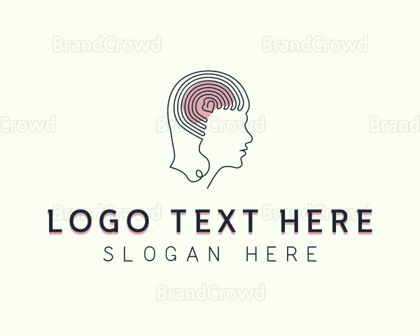 Mental Health Psychologist Logo