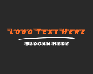 Fast Racing Font Logo