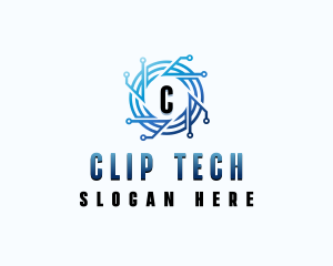 IT Tech App logo design