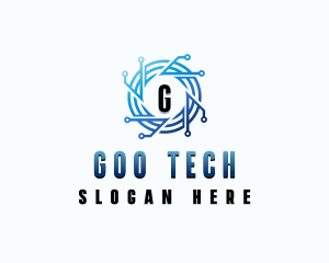 IT Tech App logo design