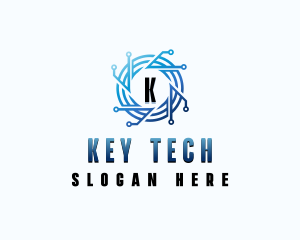 IT Tech App logo design