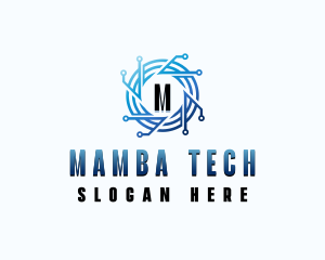 IT Tech App logo design