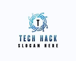 IT Tech App logo design