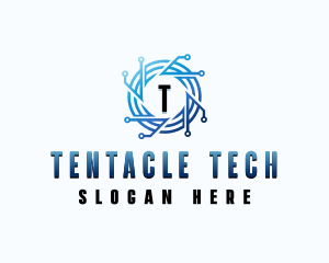 IT Tech App logo design