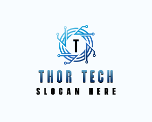 IT Tech App logo design