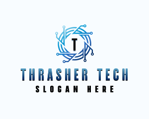 IT Tech App logo design