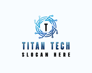 IT Tech App logo design