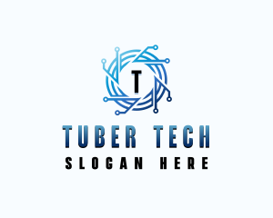 IT Tech App logo design