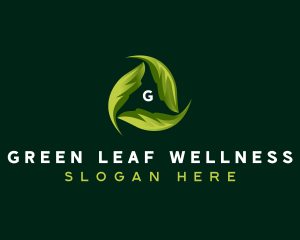 Nature Leaf Wellness logo design