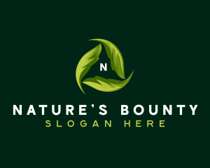 Nature Leaf Wellness logo design