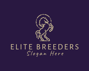 Stallion Equestrian Wildlife logo design