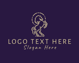 Regal - Stallion Equestrian Wildlife logo design